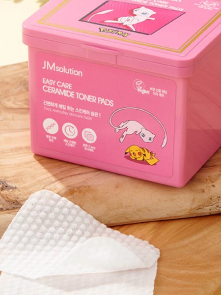 Пэд для лица JMsolution Toner Pad Easy Care Ceramide с церамидами (70шт)