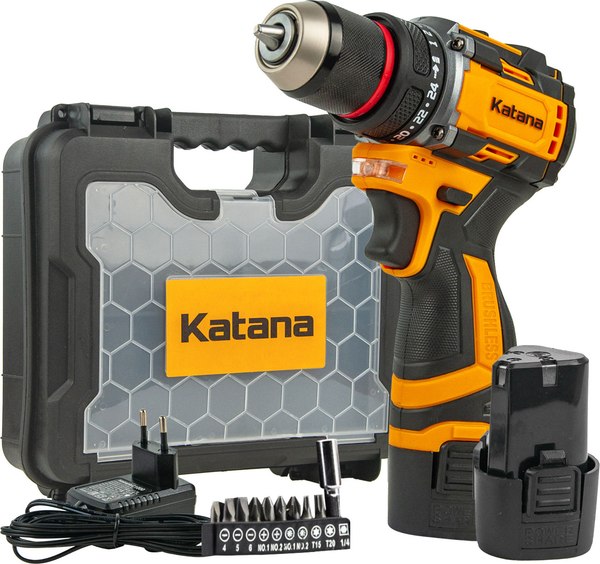 Аккумуляторная дрель-шуруповерт Katana CD2500 / KCD2500.00