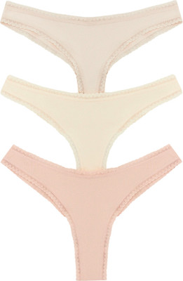 Комплект женских трусов Mark Formelle 412654-3 (р.106, жемчуг) - 