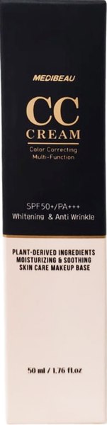СС-крем Medibeau Whitening&Anti Wrinkle SPF 50+/PA+++ (50мл)