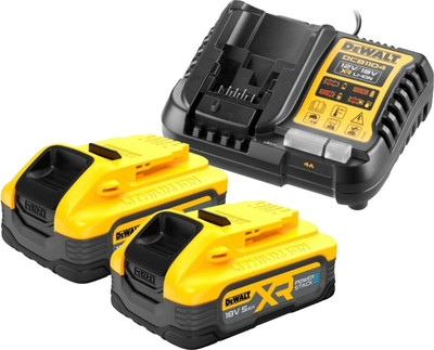 Набор аккумуляторов для электроинструмента DeWalt DCB1104 (12V/18V) + аккумуляторы DCBP518 / DCB1104H2 -