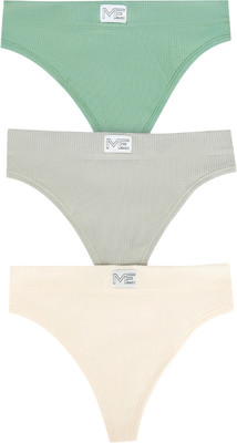 Комплект женских трусов Mark Formelle 412492-3 (р.102, зеленый минерал) - 