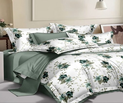 

Комплект постельного белья, 2сп Оливковая коллекция. Простыня на резинке УУ 049