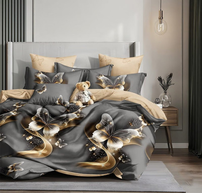 

Комплект постельного белья, Евро Темно-синяя коллекция New St-2592