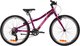 Велосипед Novatrack Novara 24 / 24AHV.NOVARA.10VL5 (10, фиолетовый, разобранный, в коробке) - 