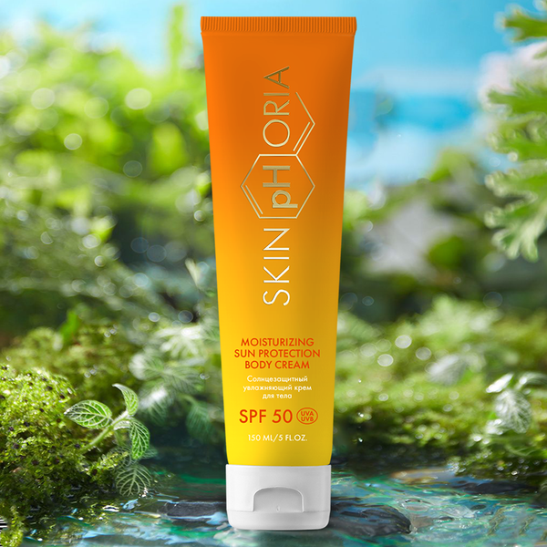 Крем солнцезащитный SkinpHoria Moisturizing Sun Protection Body Cream SPF50 (150мл)