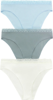 Комплект женских трусов Mark Formelle 412461-3 (р.94, сумрачно-белый) - 