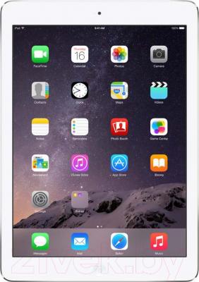Планшет Apple iPad Air 2 64Gb 4G / MGHY2TU/A (серебристый) - фронтальный вид