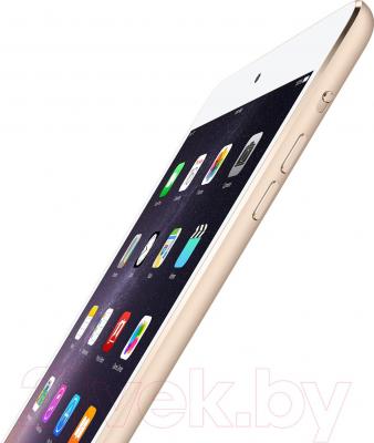 Планшет Apple iPad Mini 3 128Gb / MGYK2TU/A (золотой) - кнопки управления громкостью