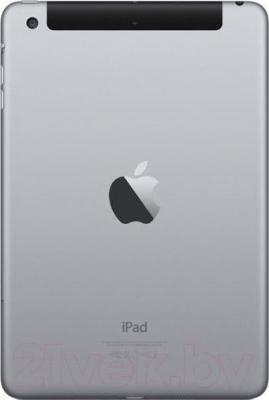 Планшет Apple iPad Mini 3 64Gb 4G  /MGJ02TU/A (серый) - вид сзади