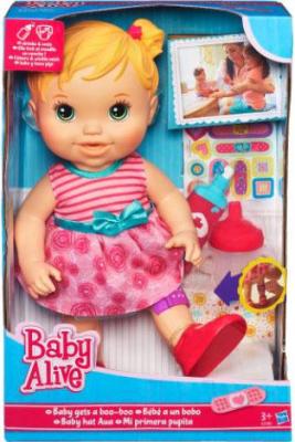 Кукла с аксессуарами Hasbro Baby Alive Вылечи малышку (A5390) - в упаковке