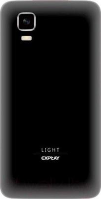 Смартфон Explay Light (черный) - вид сзади