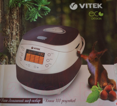 Мультиварка Vitek VT-4217 BN - книга рецептов