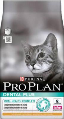Сухой корм для кошек Pro Plan Dental Plus с курицей против заболеваний полости рта (3кг) - общий вид
