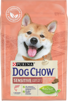 Корм для собак Dog Chow Sensitive с лососем полнорационный (2.5кг) - 