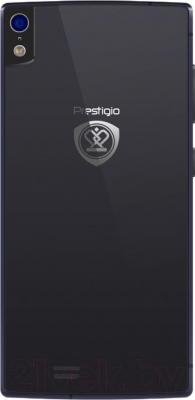 Смартфон Prestigio MultiPhone 7557 Grace (черный) - вид сзади