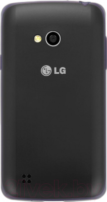 Смартфон LG L50 Dual (D221) (Black-Blue) - вид сзади