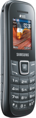 Мобильный телефон Samsung E1202 (серый) - вполоборота
