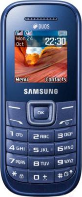 Мобильный телефон Samsung E1202 (синий) - общий вид