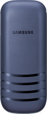 Мобильный телефон Samsung E1202 (синий) - вид сзади
