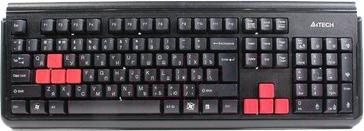 Клавиатура+мышь A4Tech RV1000 (Black) - клавиатура
