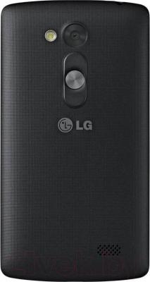 Смартфон LG L70+ L Fino / D290n (черный) - вид сзади