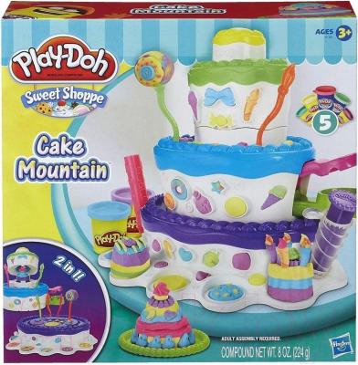 Набор для лепки Hasbro Play-Doh Праздничный торт / A7401 - упаковка