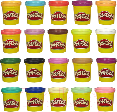 Набор для лепки Hasbro Play-Doh 20 цветов / A7924