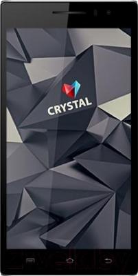 Смартфон Keneksi Crystal (черный) - общий вид