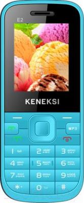 Мобильный телефон Keneksi E2 (голубой) - общий вид