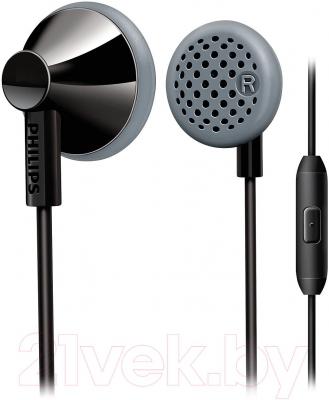 Наушники-гарнитура Philips SHE2005BK - общий вид