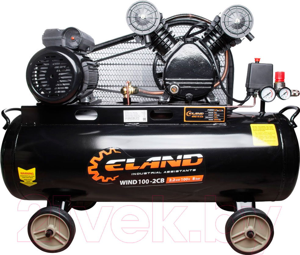 Воздушный компрессор Eland WIND 100-2CB