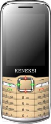 Мобильный телефон Keneksi S9 (золотой) - общий вид