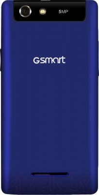 Смартфон Gigabyte GSmart Roma R2 Plus (Dark Blue) - вид сзади