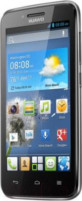 Смартфон Huawei Ascend Y511 (черный) - вполоборота