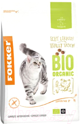 Сухой корм для кошек Fokker Bio Organic / 4707 (7кг)