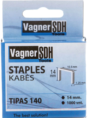 

Скобы Vagner, SDH 000051066532