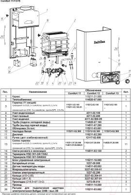 Газовая колонка Neva BaltGaz Comfort 13