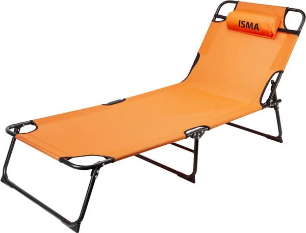 Складной шезлонг ISMA ISMA-8009J