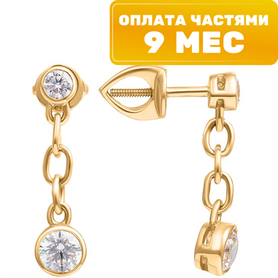 

Серьги из розового золота, CP39100226773