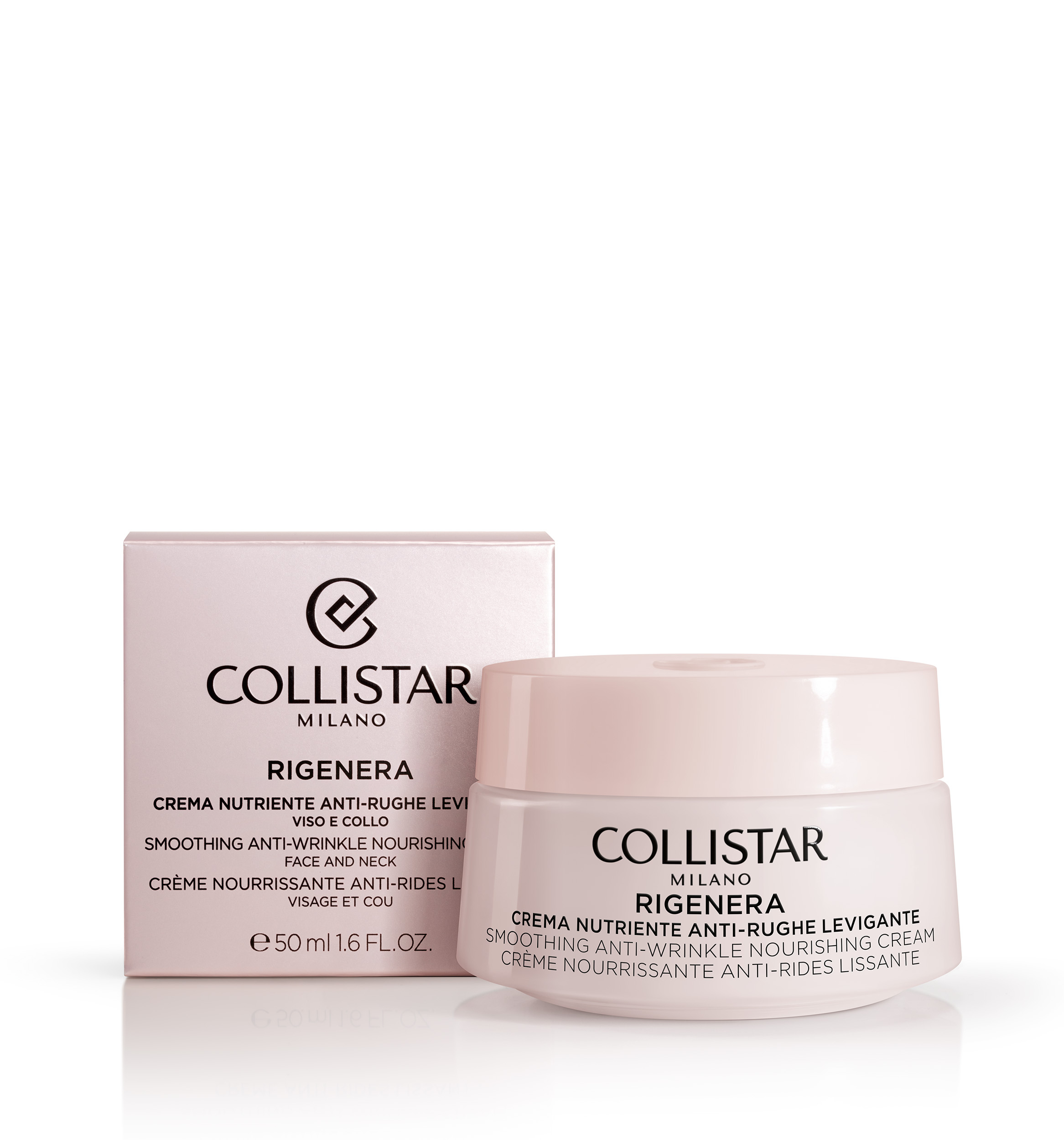Крем для лица Collistar Rigenera Smoothing Anti-Wrinkle Nourishing Cream Face and Neck (50мл) — фото 2