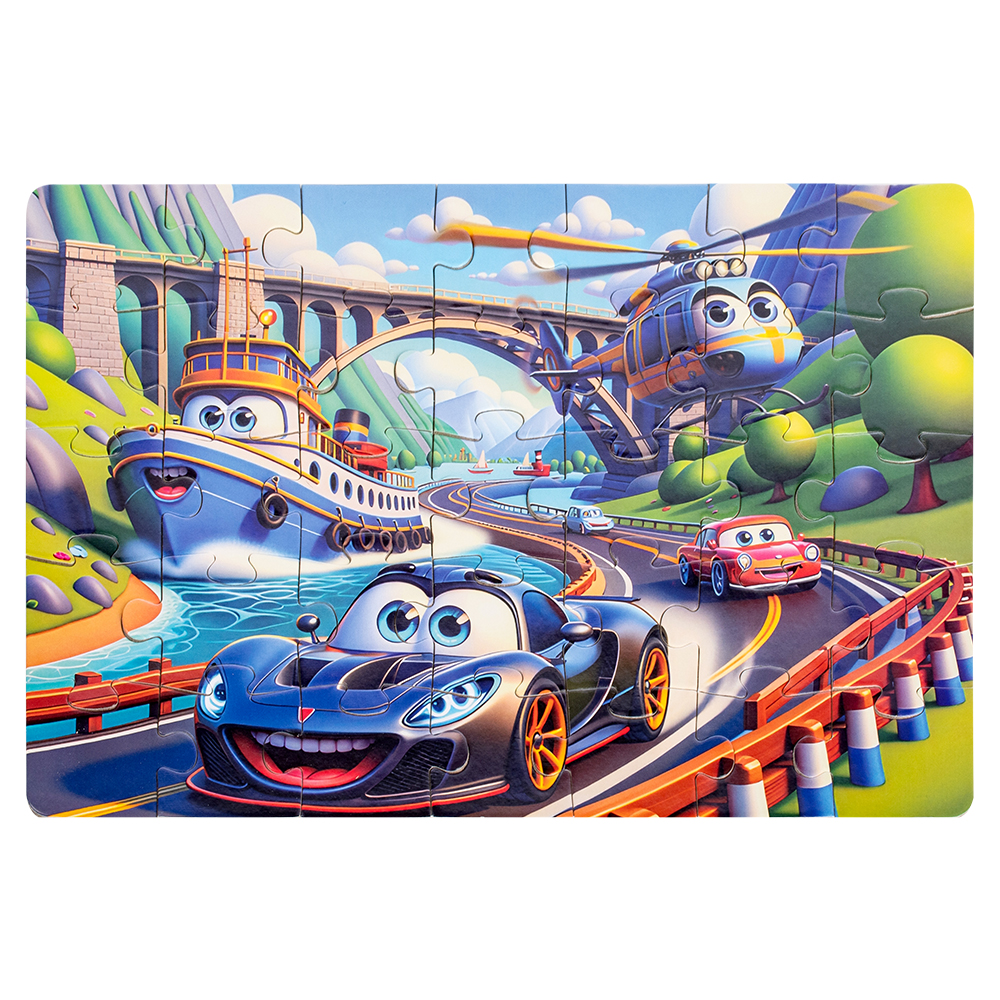 Развивающая игра Dream Makers Машинки / RI3505C (35эл) — фото 3