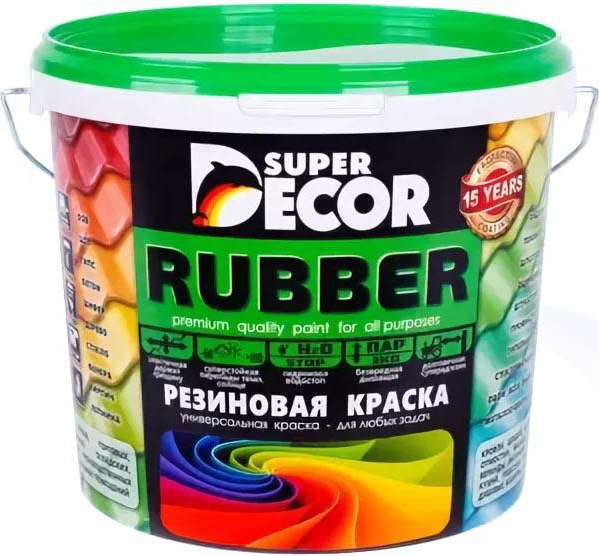 Краска Super Decor Ral 7004 (3кг, серый)