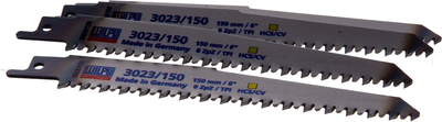 Набор пильных полотен Wilpu 3025/150 6 tpi 150мм / 1240000005 - 