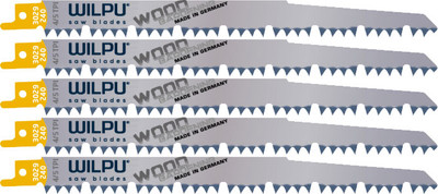 Набор пильных полотен Wilpu 3029/240 240x19x1.27мм 4/5 tpi / 1252400005  (5шт) - 