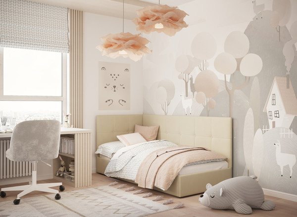 Купить Кровать-тахта Moon Family 1261 / MF013182 в Витебске