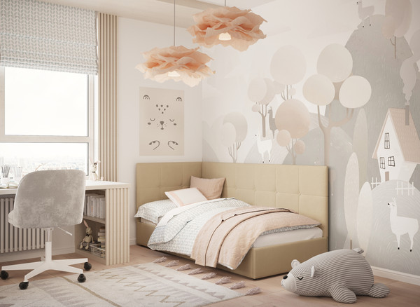 Купить Кровать-тахта Moon Family 1261 / MF013116 в Гомеле