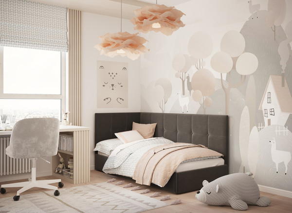 Купить Кровать-тахта Moon Family 1261 / MF013122 в Витебске