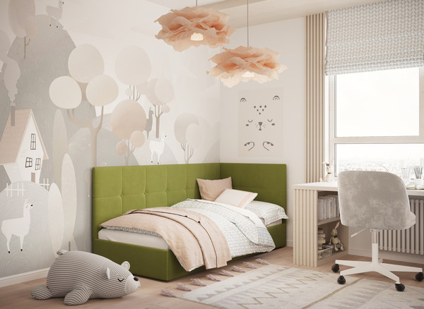 Купить Кровать-тахта Moon Family 1261 / MF013121 в Гомеле
