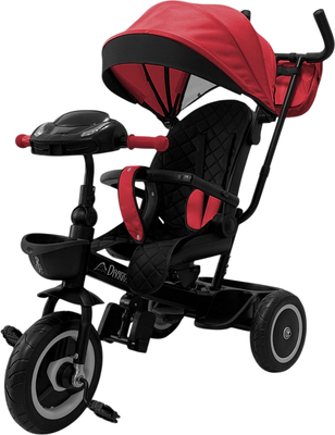 

Трехколесный велосипед с ручкой, Dragon / BG 161-2